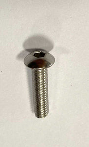 OB13SC17 (Screw, Machine, Button Head, M4x0.7 x 15mm, 2.5mm Hex drive)