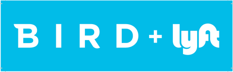 TS00211 (C1 Bird x Lyft Frame Sticker (Blue))