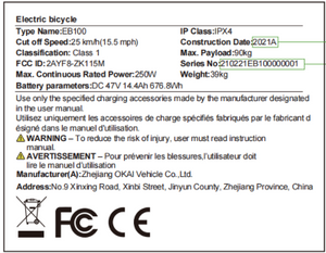 3040300208 (C-112 Specifications of labeling)